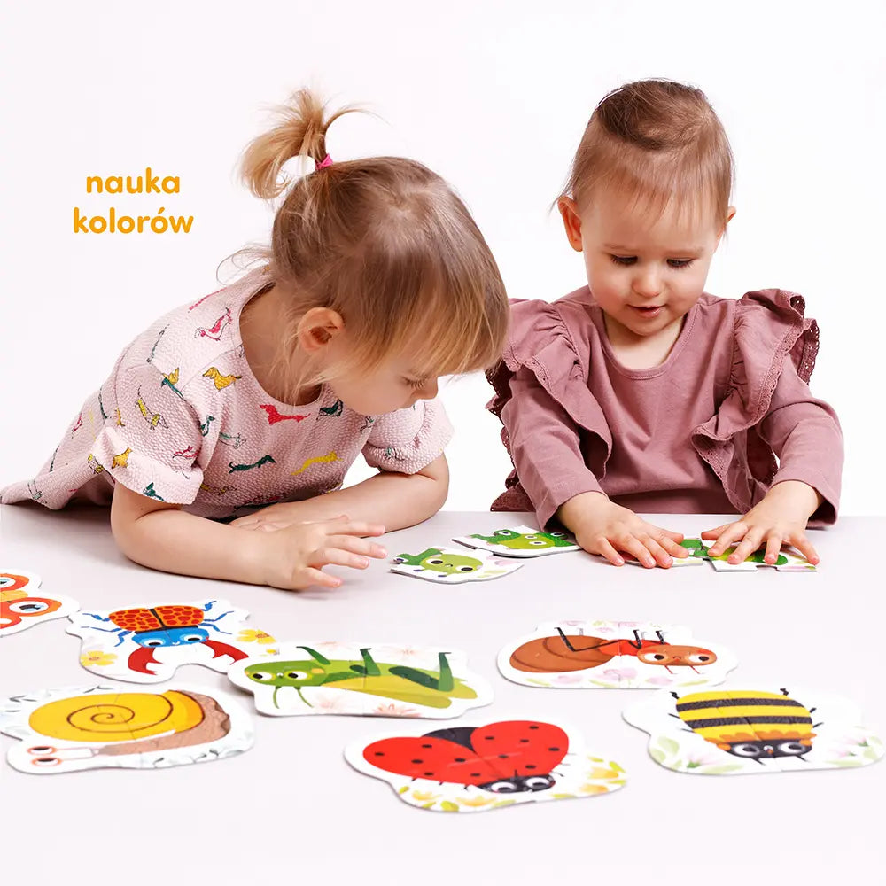 CzuCzu Puzzle Robaczki czworaczki 2+