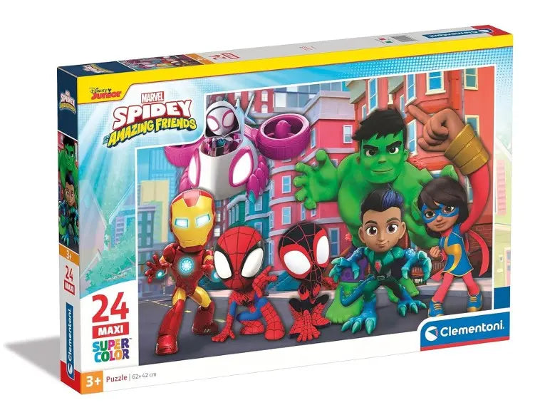 CLE puzzle 24 maxi Spidey&His Amaz..Friends 24249