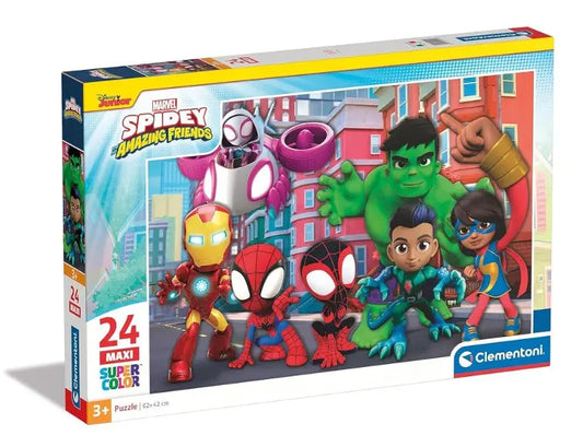 CLE puzzle 24 maxi Spidey&His Amaz..Friends 24249