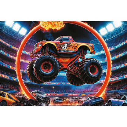 Puzzle 60 monster truck