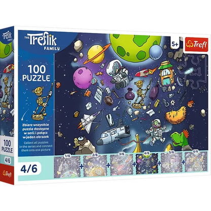 PUZZLE 100 UFT Robobot w kosmosie 16544