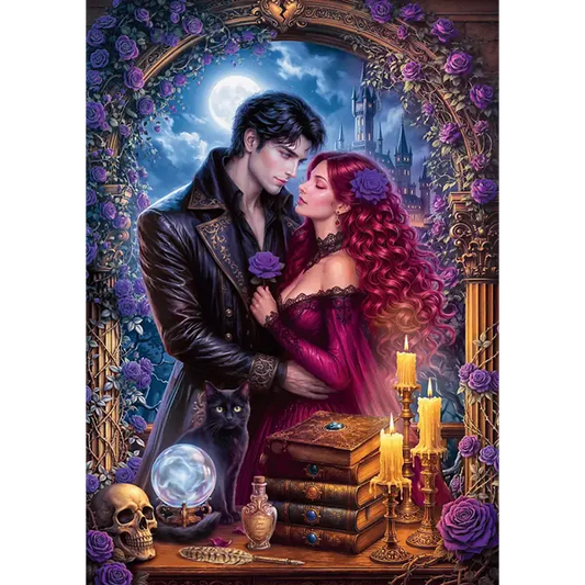 Puzzle Premium Plus Quality Tales After Dark 1000 el. Gotycka miłość