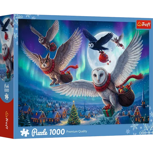 Puzzle 1000 el. Świąteczna dostawa