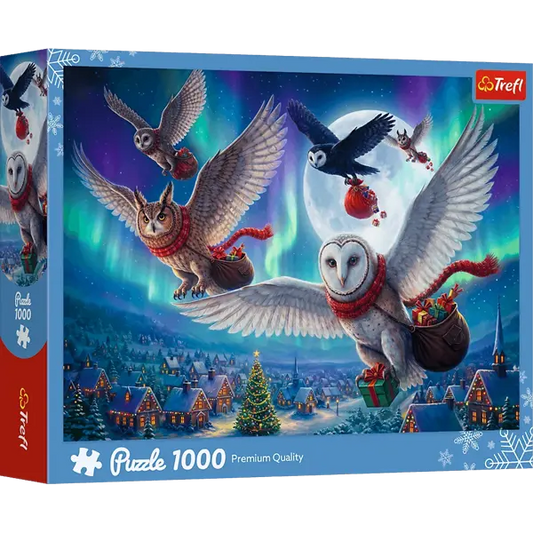 Puzzle 1000 el. Świąteczna dostawa