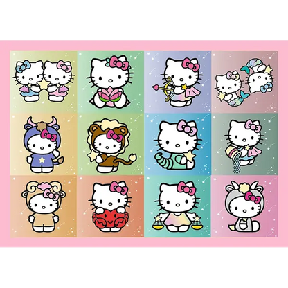 Puzzle 4w1 Sanrio Hello Kitty, Słodkie przygody