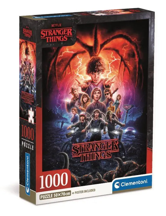 Clementoni puzzle 1000 Compact Netflix Stranger Things