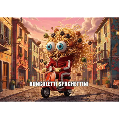 PUZZLE 200 BrainRots Bungoletti Spaghettini 13377
