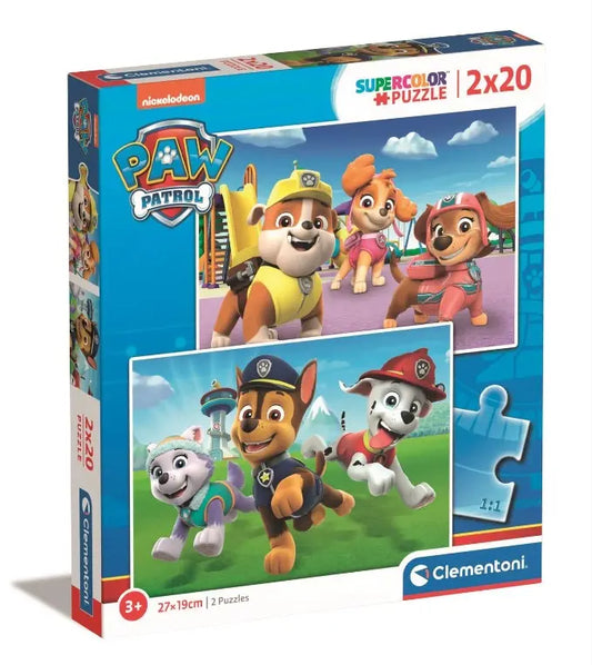 Puzzle 2x20 super kolor psi patrol