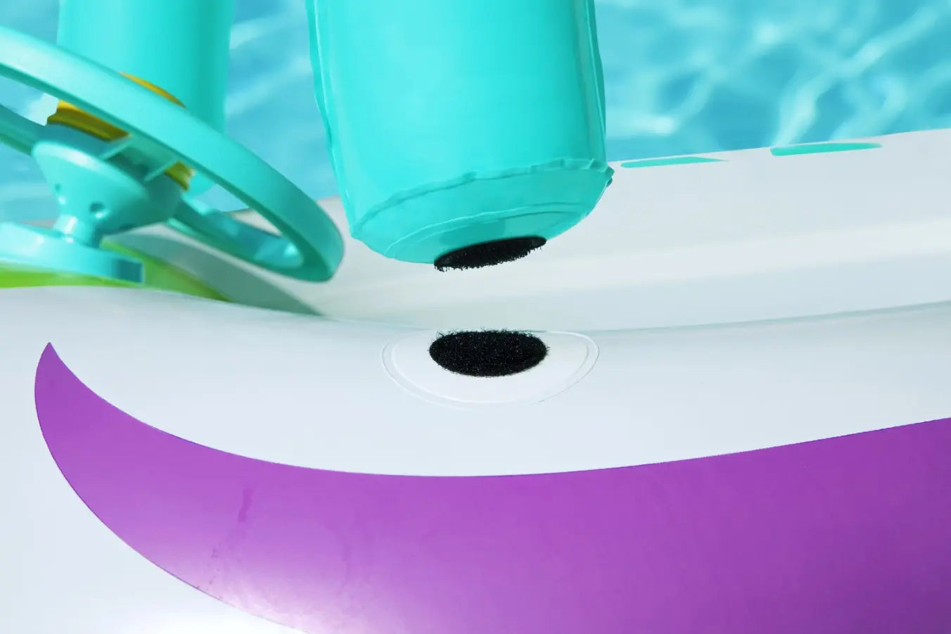 Łódka dmuchana Space Splash z daszkiem 107x112