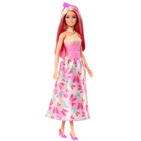 Barbie księżniczka różowy strój HRR08 /6