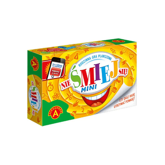 Gra Nie śmiej się! - wersja familijna mini 15218