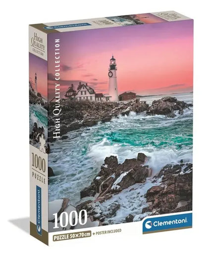 Puzzle 1000 Compact First Snow At Portland Head