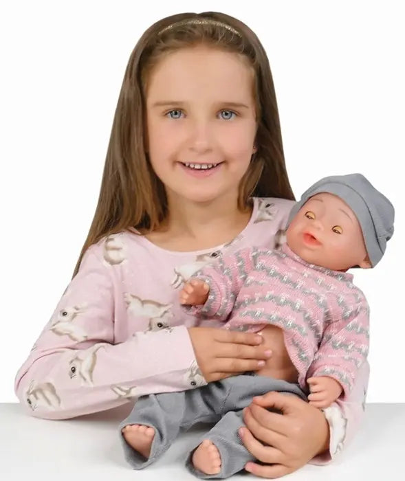 Lalka natalia bobas siusiający 43cm