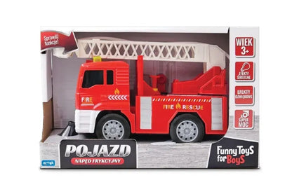 Straż pożarna z napędem oraz funkcją światła i dźwięku