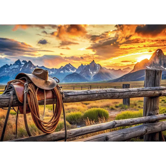 Puzzle 1000 el. USA Collection: American West