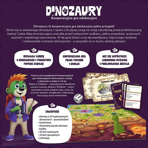 Gra edukacyjna Dinozaury, Rodzina Treflików