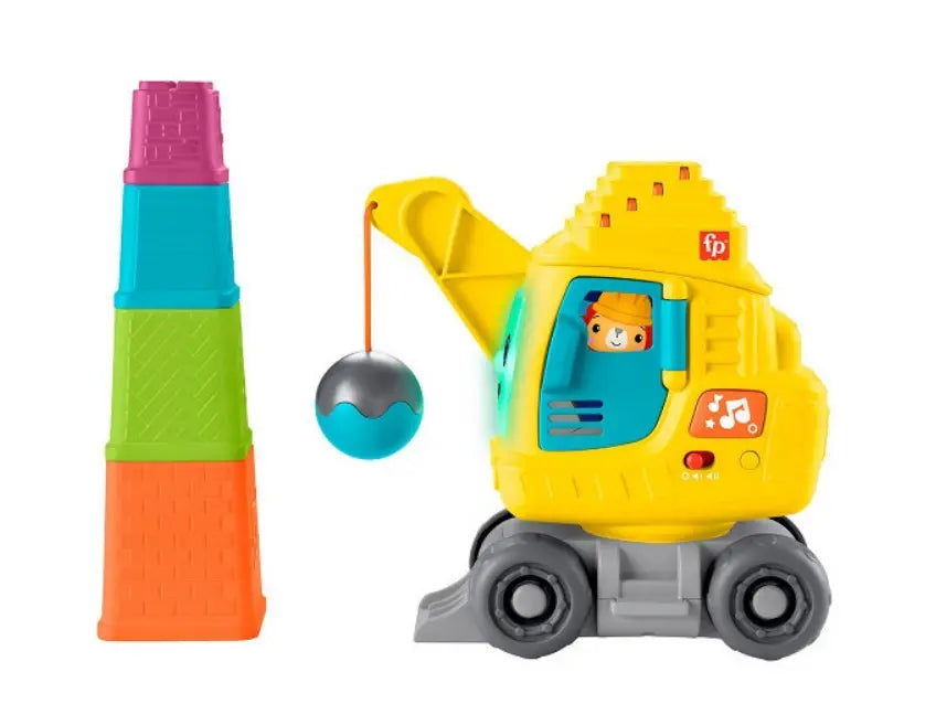Fisher price wesoły dźwig układaj i licz