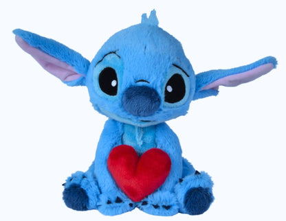 Disney pluszowy Stitch z sercem 25cm
