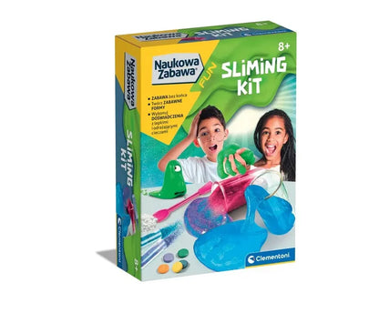 Naukowa zabawa doświadczenia slime