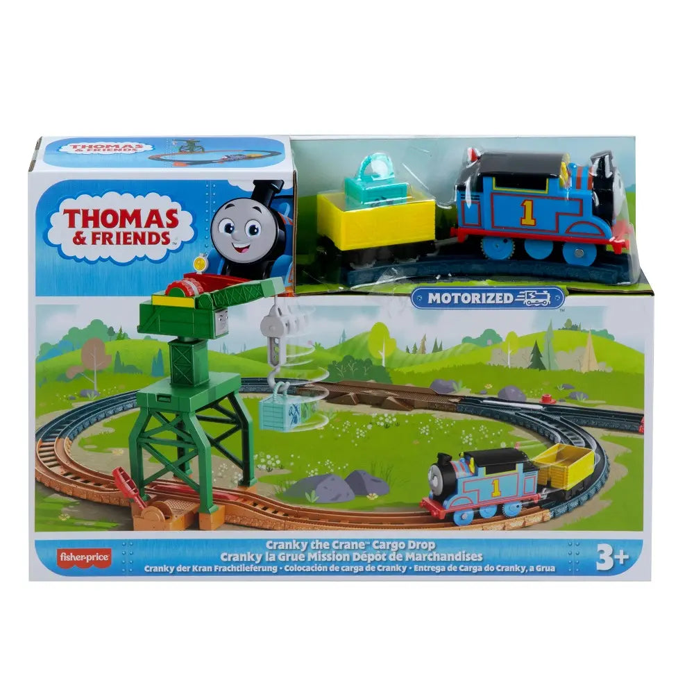 Fisher-price thomas zestaw + lokomotywa z napędem