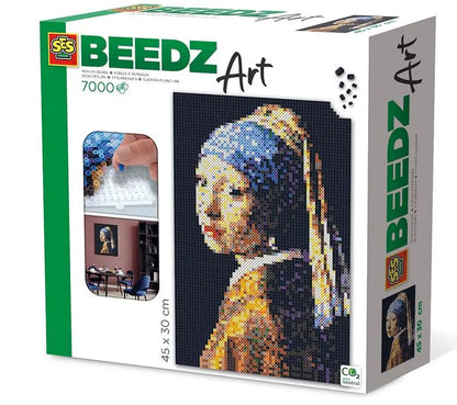 Beedz art koraliki dziewczyna z perłą