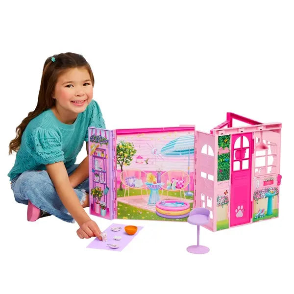 Barbie Weekendowy domek dla lalek JMD27 /2