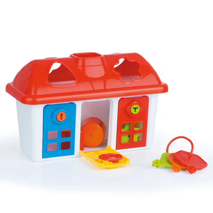 Domek sorter z kluczykami