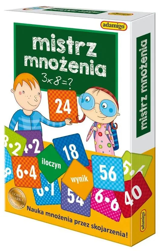 Mistrz mnożenia gra edukacyjna