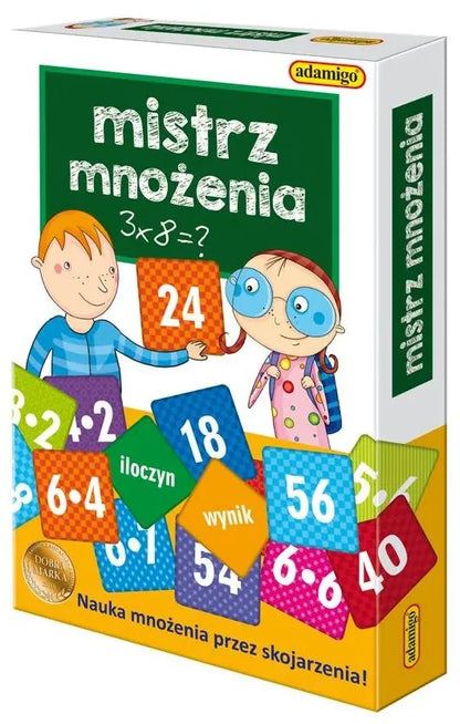 Mistrz mnożenia gra edukacyjna