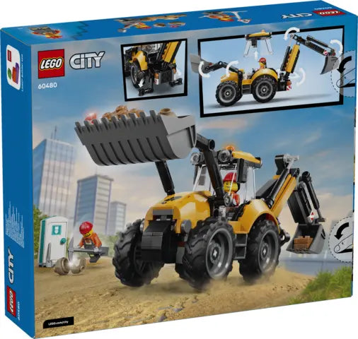 Lego City - Żółta koparko-ładowarka