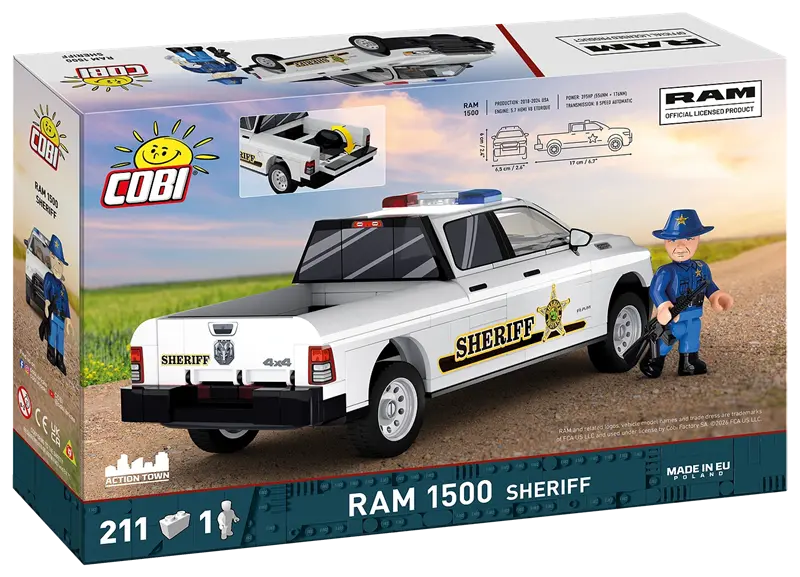 Klocki - RAM 1500 Sheriff, 211 kl.