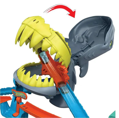 Hot Wheels City - Rekin Starcie na plaży tor + autko