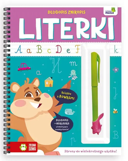 Długopis znikopis Literki 83229