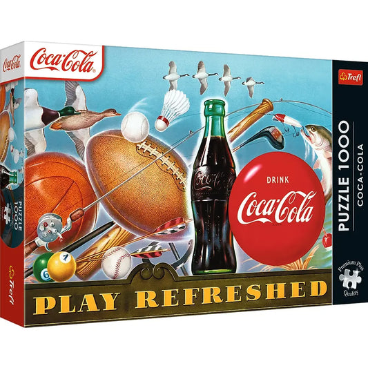 Puzzle 1000 elementów Premium Plus Coca - Cola - Chwila orzeźwienia
