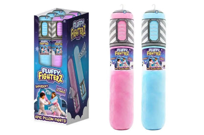 FLUFFY FIGHTERZ pluszowy miecz świetlny z dźwiękiem i światłem różowy FFLS001-Pl