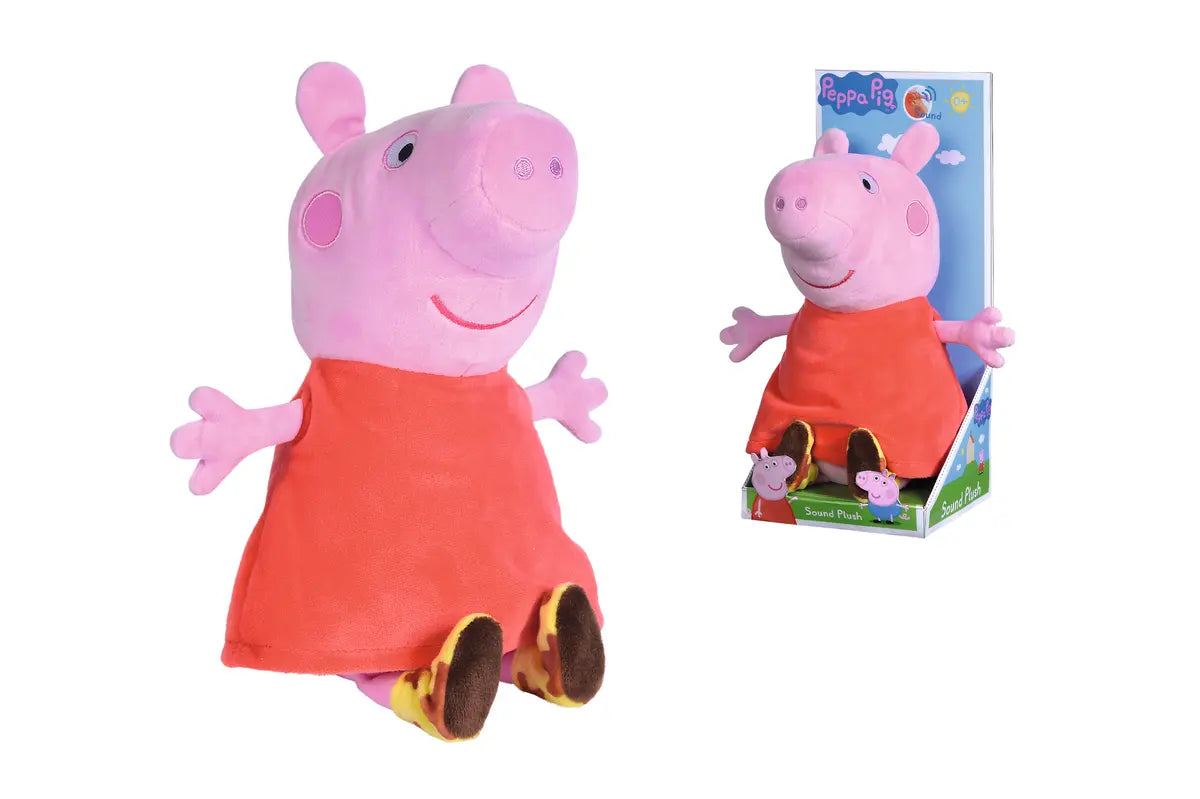 DISNEY Świnka Peppa maskotka z dźwiękiem 926-1009