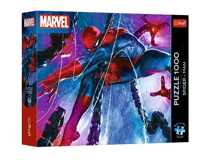 Puzzle Premium Plus Quality Marvel 1000 el. Spider-man: Sieć przygód