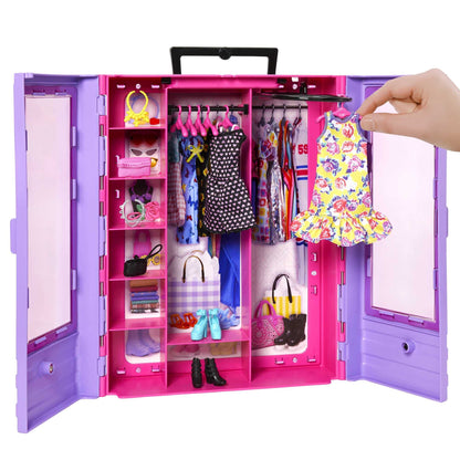 Barbie szafa barbie z wieszakami