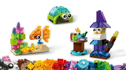 LEGO CLASSIC 4+ Kreatywne przezroczyste 11013