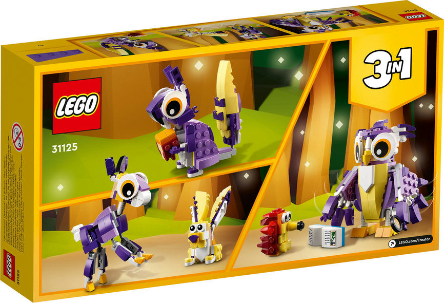 LEGO CREATOR 7+ Fantast.leśne stwory 31125
