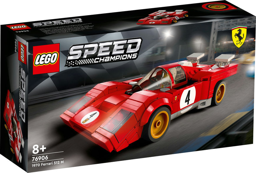 LEGO SPEED 8+ 1970 Ferrari 512M 76906