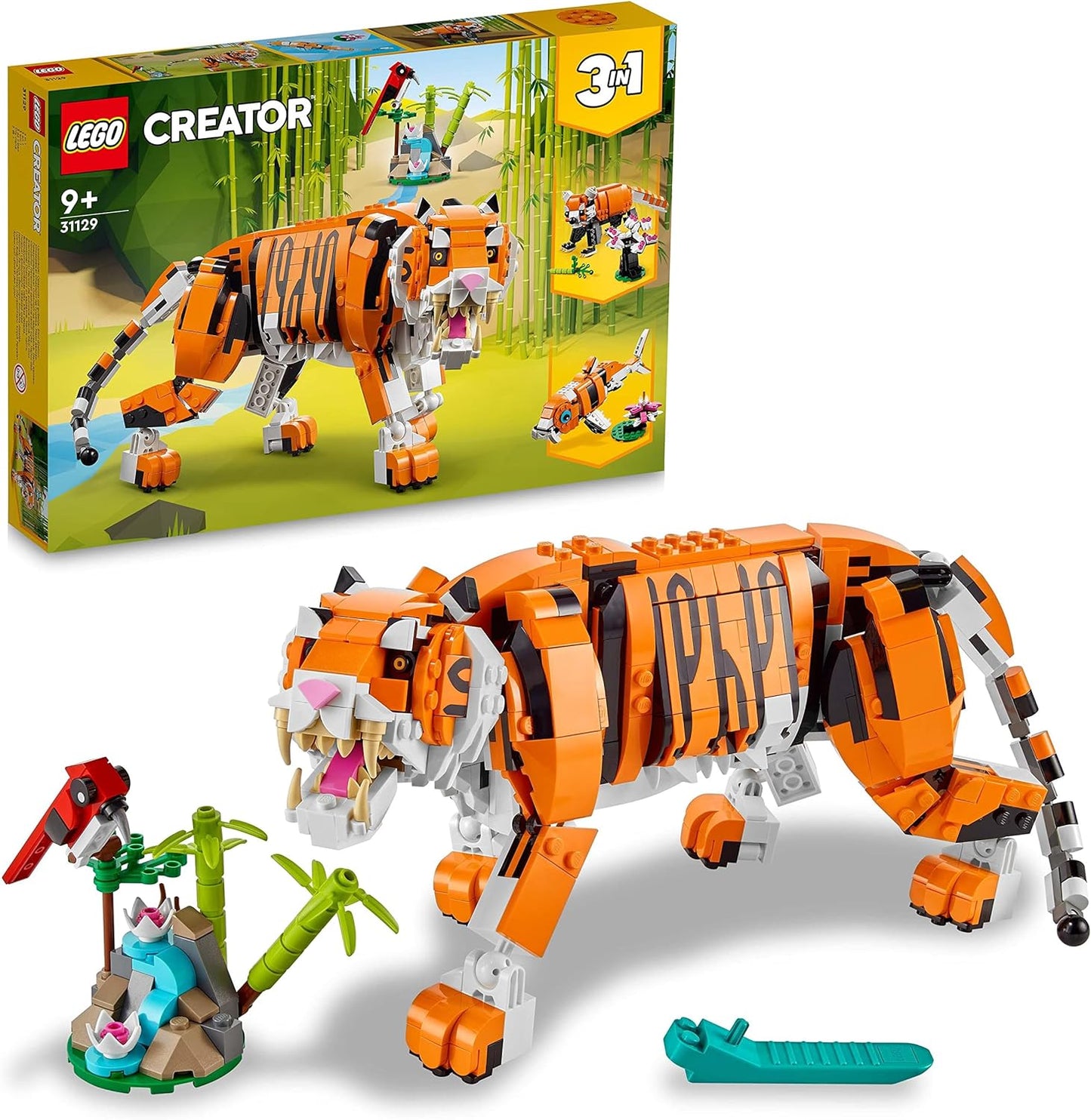 LEGO CREATOR 9+ Majestatyczny tygrys 31129