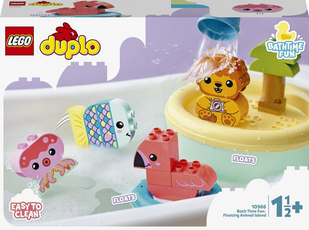 LEGO DUPLO 1,5+ Zab.w kąp.pływ.wyspa.10966
