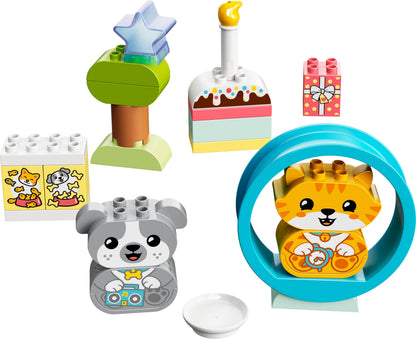 LEGO DUPLO 1,5+ Mój pierw.szczen.i kote 10977