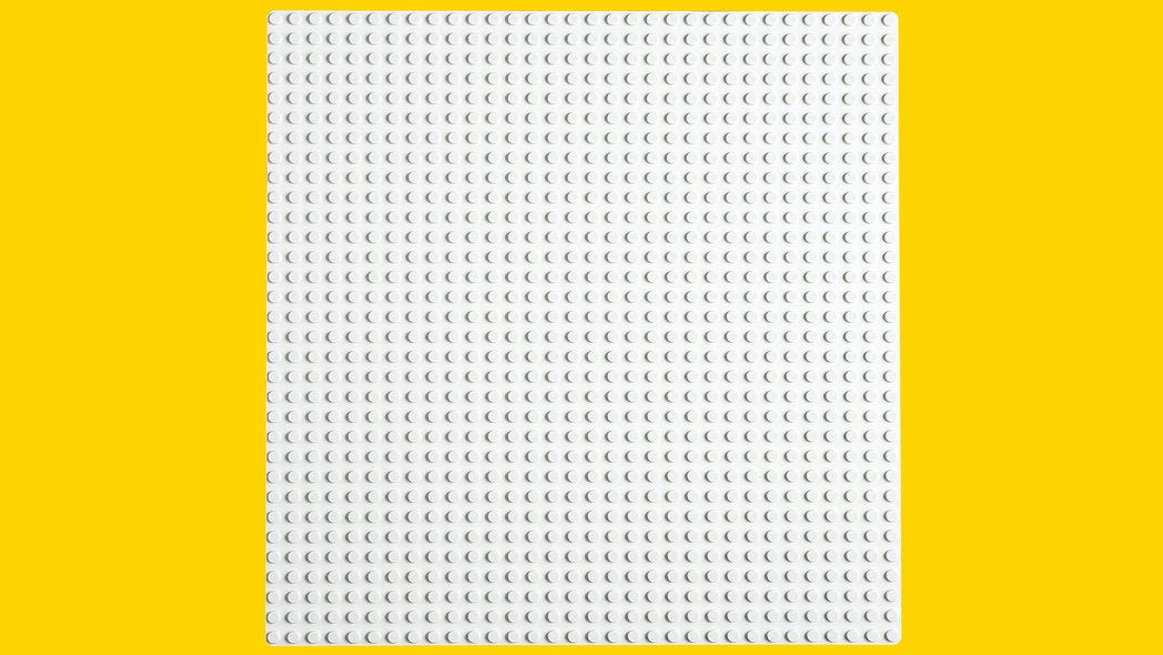 LEGO CLASSIC 4+ Biała płytka konstr.11026