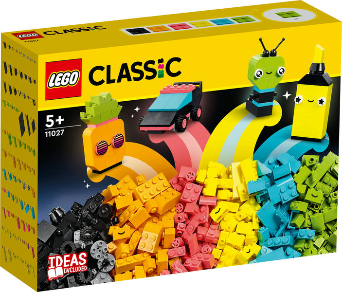 LEGO CLASSIC 5+ Kreatywna zabawa neon 11027