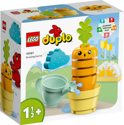 LEGO DUPLO 1,5+ Rosnąca marchewka 10981