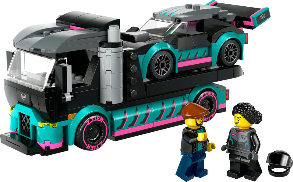 LEGO CITY Samochód wyścigowy i laweta 60406