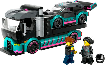 LEGO CITY Samochód wyścigowy i laweta 60406