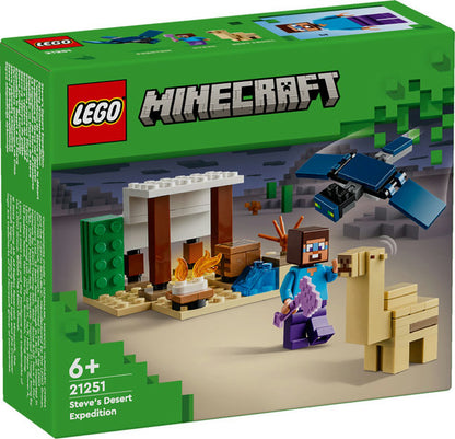 LEGO MINECRAFT Pustynna wyprawa Steve'a 21251